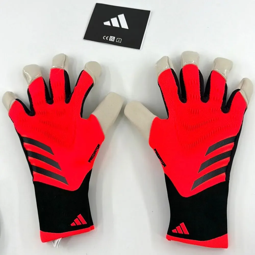 Adidas Predator Goalkeeper Pro Hybrid Gloves Turbo Aurora Size 11